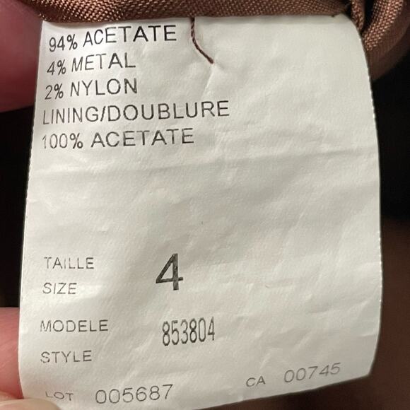 Vintage 90s Y2k Brocade Sleeveless Top Whimsigoth Witchy Romantic Goth  S 4 - Picture 7 of 8